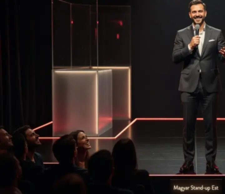 Magyar stand-up humorista reflektorfényben